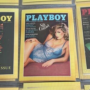 90s Vintage Playboy Nikki Lamotta Chromium Cover Card Collectors 1995 #64